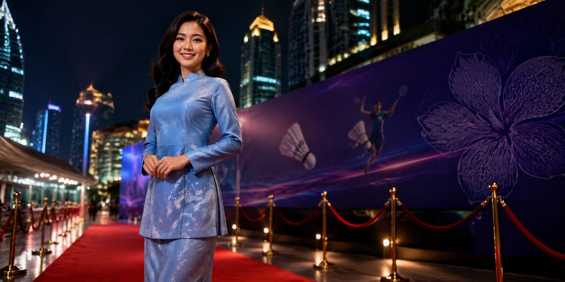 Pemain wanita Seremban mengakses permainan popular 134 melalui aplikasi mudah alih sambil memakai baju kurung